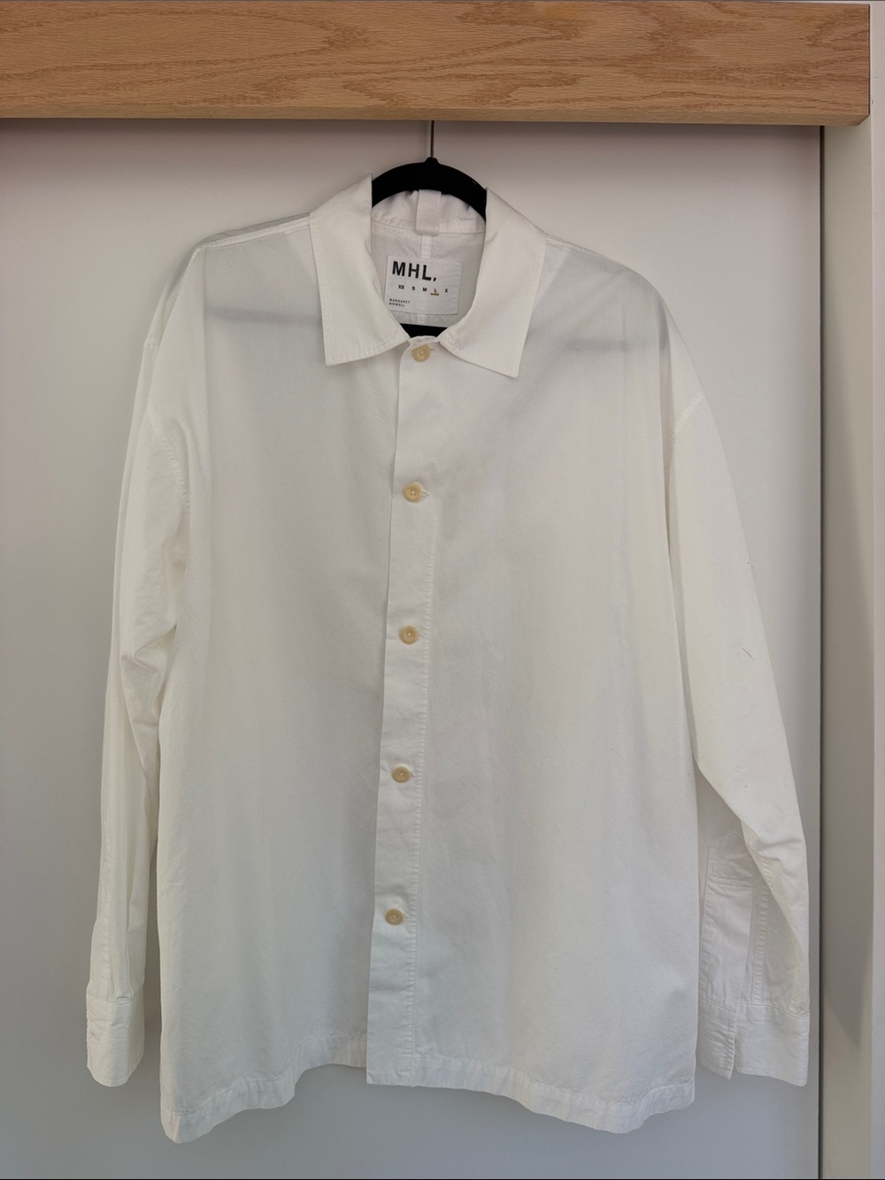 MHL by Margaret Howell Cotton White Button Up